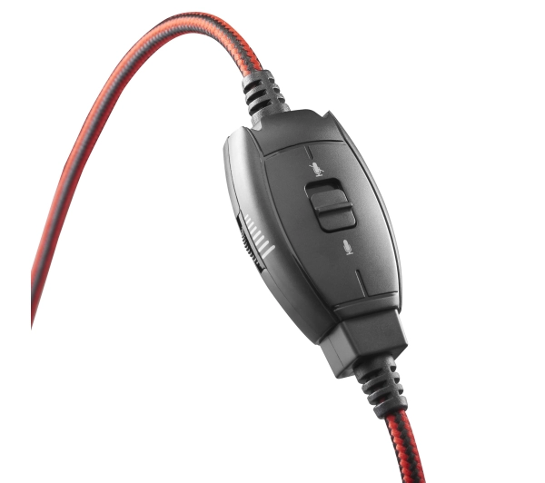 Hama HS-USB400 Nauszne Czarny