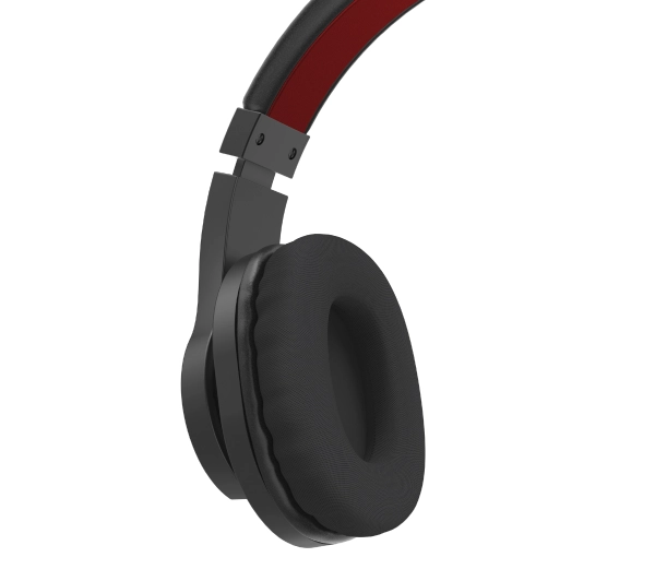 Hama HS-USB400 Nauszne Czarny