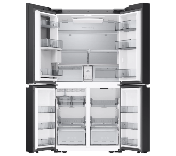 Samsung RM90F67CECEO Funkcje AI Auto Open Pełny No Frost 185,3cm Kostkarka Zdalne sterowanie Grafitowe szkło - TRZECI -55%, ALBO 5-TY ZA 1ZŁ - Kup na Raty - RRSO 0%