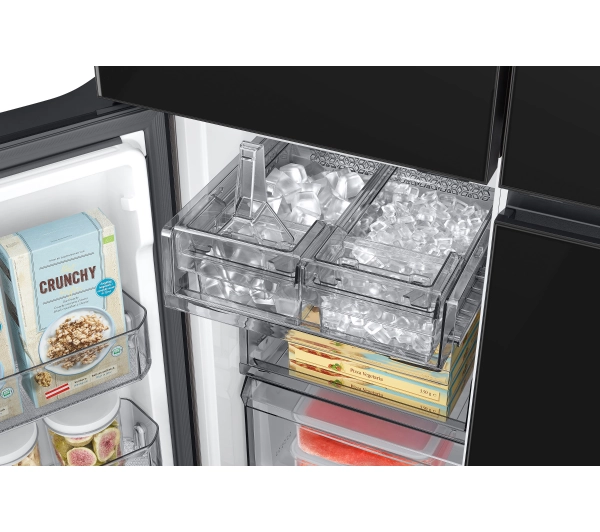 Samsung RM90F67CECEO Funkcje AI Auto Open Pełny No Frost 185,3cm Kostkarka Zdalne sterowanie Grafitowe szkło - TRZECI -55%, ALBO 5-TY ZA 1ZŁ - Kup na Raty - RRSO 0%