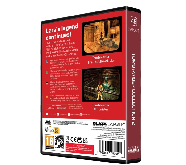 Evercade Tomb Raider Collection 2
