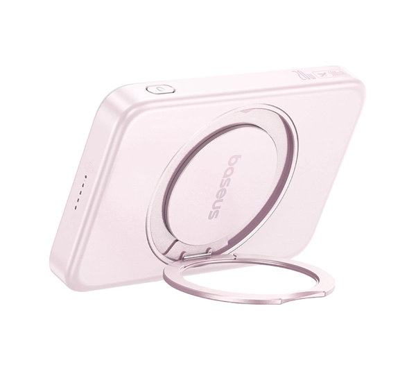 Baseus PicoGo Qi2 5000mAh 20W Różowy