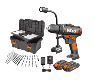 Worx WX100.9 + WA028.9 + WA3760 + 2 x WA3551.1 - Kup na Raty - RRSO 0%