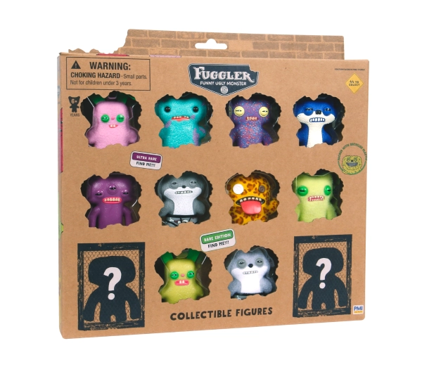 PMI Kids World Fuggler S1 Collectible Figures - 12 Pack Deluxe Box A