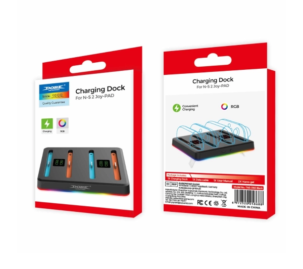 Dobe TNS-3160 RGB do Nintendo Switch 2 Czarny