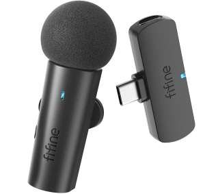 Fifine M6 Bezprzewodowy Pojemnościowy Czarny