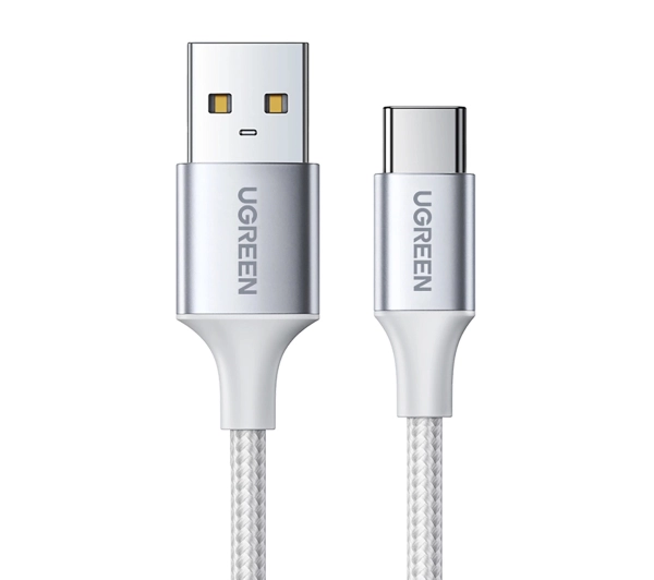 UGREEN US288 USB-A do USB-C QuickCharge 3.0 0,5m Biały