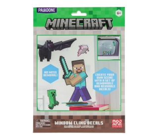 Paladone Dekoracyjne na szybę Minecraft Window Cling Decals