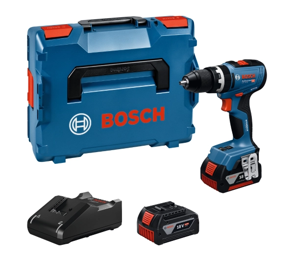 Wiertarko-wkrętarka BOSCH Professional GSB 18V-65 06019N3303 zestaw akumulatorów