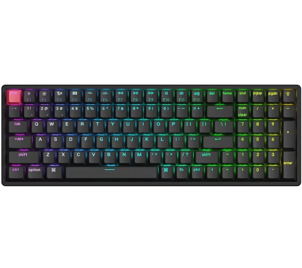Keychron K4 QMK RGB Super Red Czarny