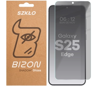 Bizon prywatyzujące Clear Shadow do Samsung Galaxy S25 Edge przyciemniane