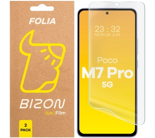 Bizon matowa Film Sun do Xiaomi Poco M7 Pro 5G 2 sztuki