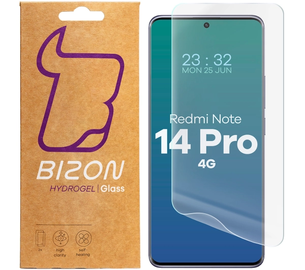 Bizon na ekran Hydrogel Front do Xiaomi Redmi Note 14 Pro 4G 2 sztuki
