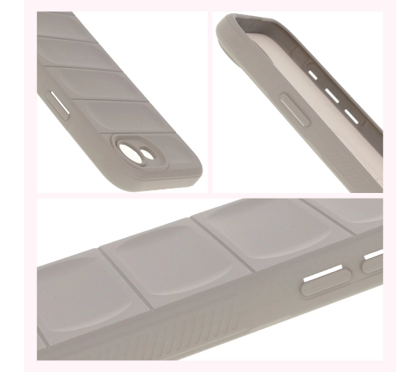 Bizon Tur do iPhone 16e Jasnoszary