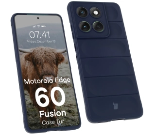 Bizon Tur do Motorola Edge 60 Fusion Granatowy