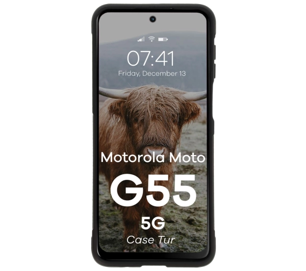 Bizon Tur do Motorola Moto G55 5G Czarny