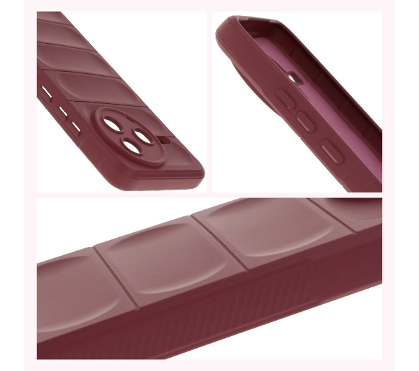 Bizon Tur do Xiaomi Poco F7 Pro Burgundowy