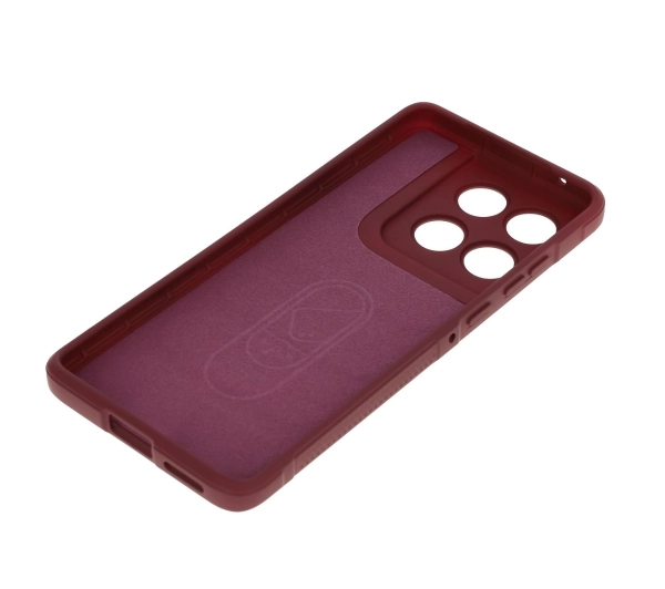 Bizon Tur do Motorola Edge 60 Fusion Burgundowy