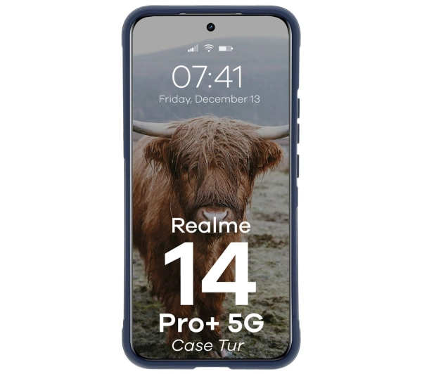 Bizon Tur do Realme 14 Pro Plus 5G Granatowy