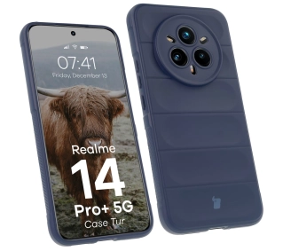 Bizon Tur do Realme 14 Pro Plus 5G Granatowy