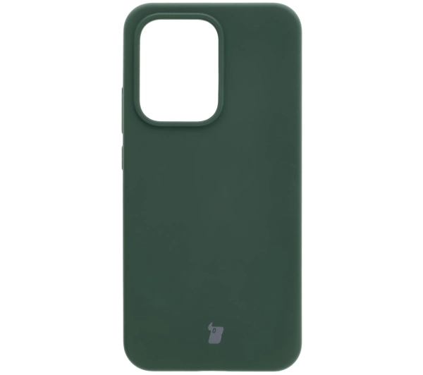 Bizon Silikonowe Soft do Oppo Reno13 Ciemnozielony