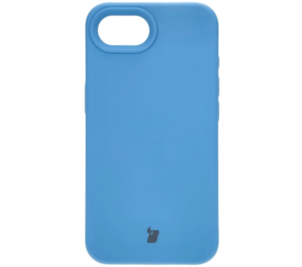 Bizon Silikonowe Soft do iPhone 16e Niebieski