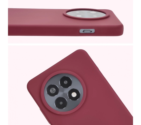 Bizon Silikonowe Soft do OnePlus 13R Ciemnofioletowy