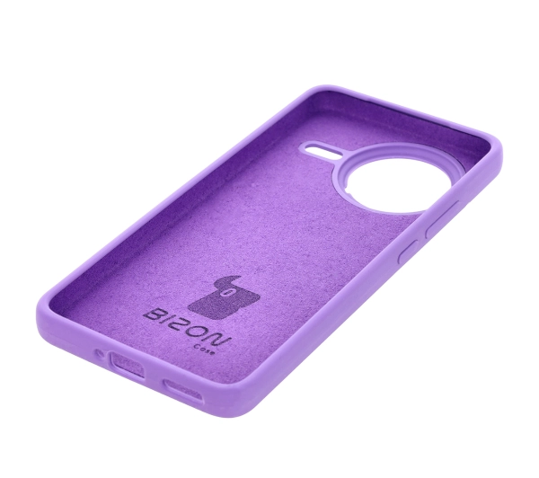 Bizon Silikonowe Soft do Xiaomi Poco F7 Pro Ciemnofioletowy