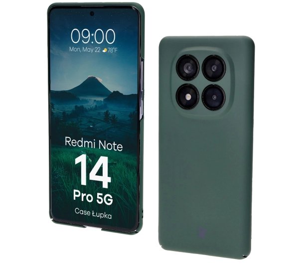 Bizon Łupka do Xiaomi Redmi Note 14 Pro 5G Zielony