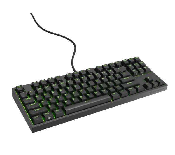 Genesis Thor 404 TKL US RGB Kailh Box Brown V2 Czarny