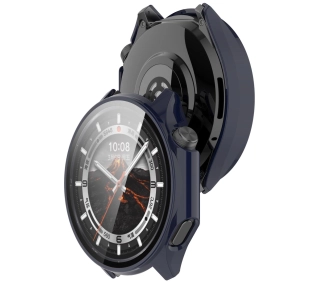 Bizon ze szkłem do OnePlus Watch 3 / Oppo Watch X2 niebieski