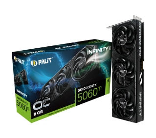 Palit GeForce RTX 5060 Ti Infinity 3 OC 8GB GDDR7 128bit DLSS 4 - Kup na Raty - RRSO 0%