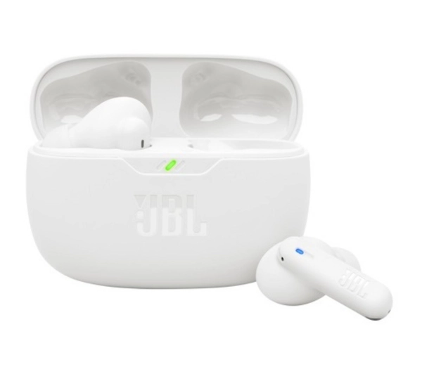 JBL Vibe Beam 2 Dokanałowe Bluetooth 5.3 Biały
