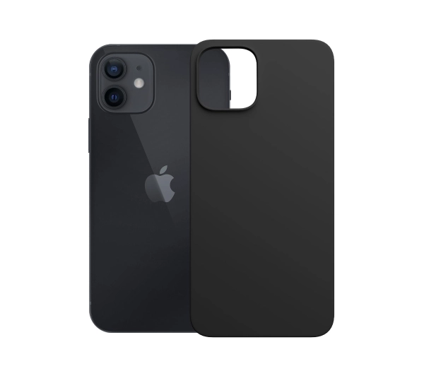 3mk Hardy MagSilicone Black do iPhone 12