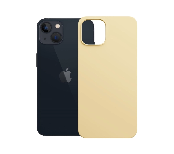 3mk Hardy MagSilicone Yellow do iPhone 15