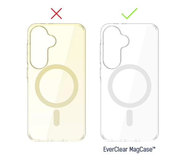 3mk EverClear MagCase do Samsung Galaxy S25 Przezroczysty