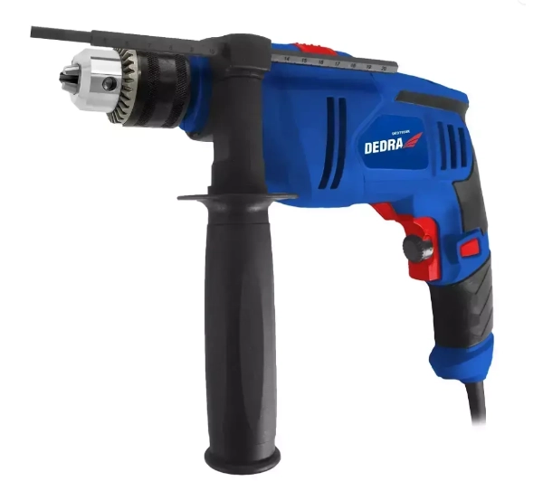 Wiertarka udarowa DEDRA DED7958K sieciowa 700W + akcesoria