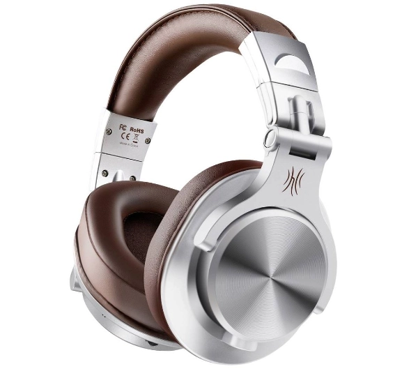 Oneodio Fusion A70 Nauszne Bluetooth 5.2 Brązowy