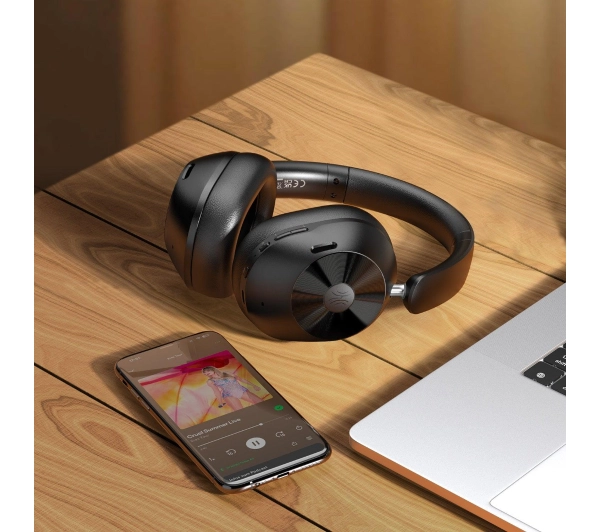 Oneodio A5 ANC Nauszne Bluetooth 5.4 Czarny