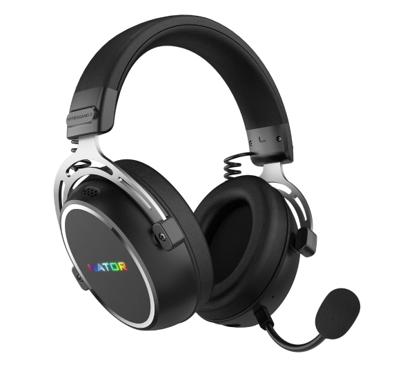 Hator Hypergang 3 Wireless ESH55 ANC Nauszne Czarny