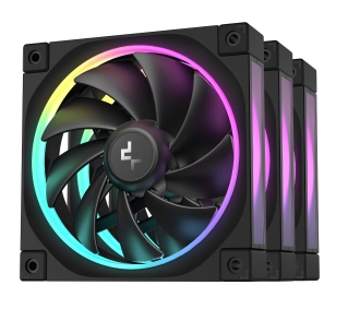 DeepCool FL12 RGB 120mm 3szt. Czarny