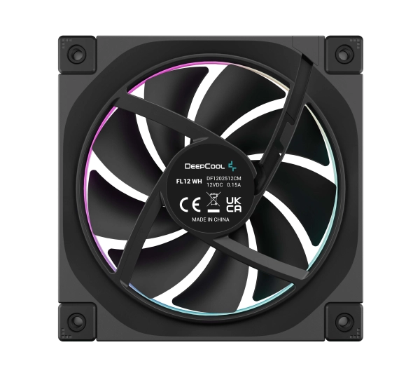 DeepCool FL12 RGB 120mm 3szt. Czarny