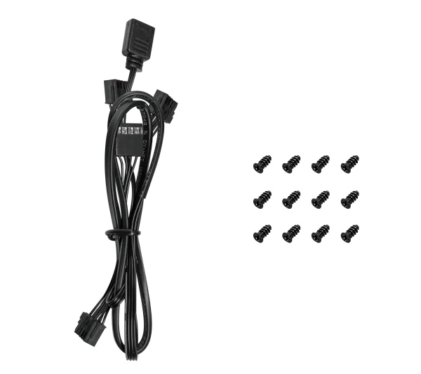 DeepCool FL12 RGB 120mm 3szt. Czarny