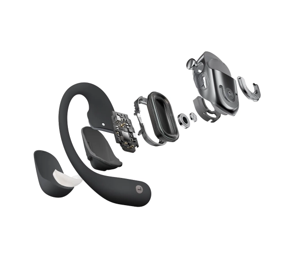 Shokz OpenFit 2+ Przewodnictwo powietrzne Bluetooth 5.4 Czarny - ⚡ EURO HIT CENOWY! ⚡ - Kup na Raty - RRSO 0%