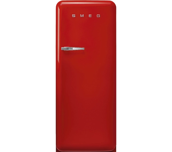 Lodówki - Smeg FAB28RRD6 Chłodziarka No Frost 153cm Czerwony