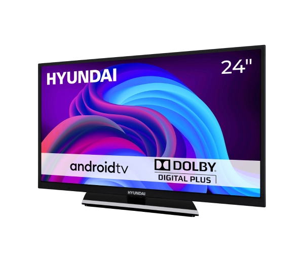 Hyundai HLA24354 24" LED HD Ready Android TV DVB-T2 - Kup na Raty - RRSO 0%