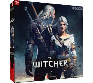 Good Loot Wiedźmin Geralt i Ciri 1000 elementów