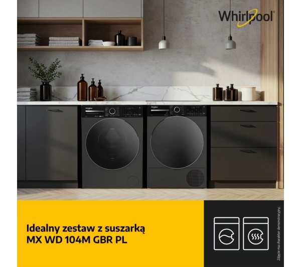 Whirlpool AutoDose MXWM 07G ADS PL Funkcje AI AdaptiveWash 10kg 1400obr/min Zdalne sterowanie - Kup na Raty - RRSO 0%