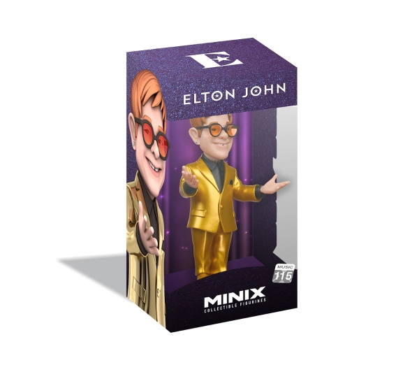 Minix Elton John Gold Suit