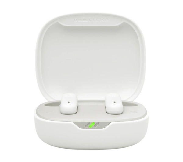 JBL Vibe Flex 2 White Douszne Bluetooth 5.3 Biały